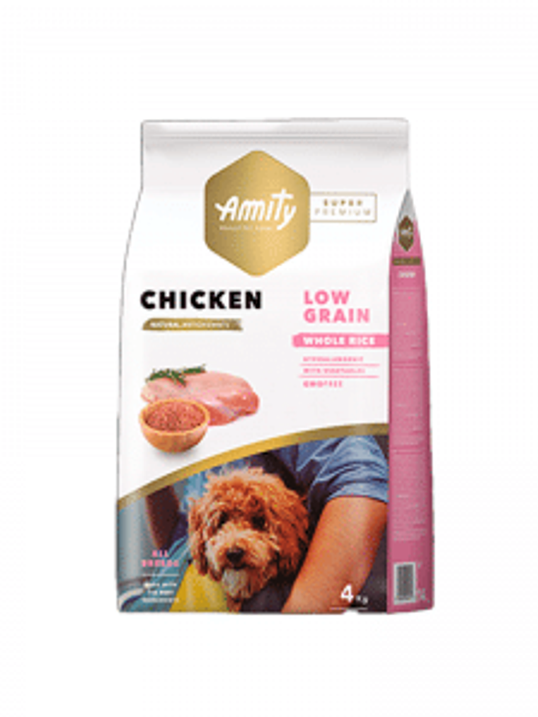 Amity Chicken Adult SP Low Grain 4kg 1
