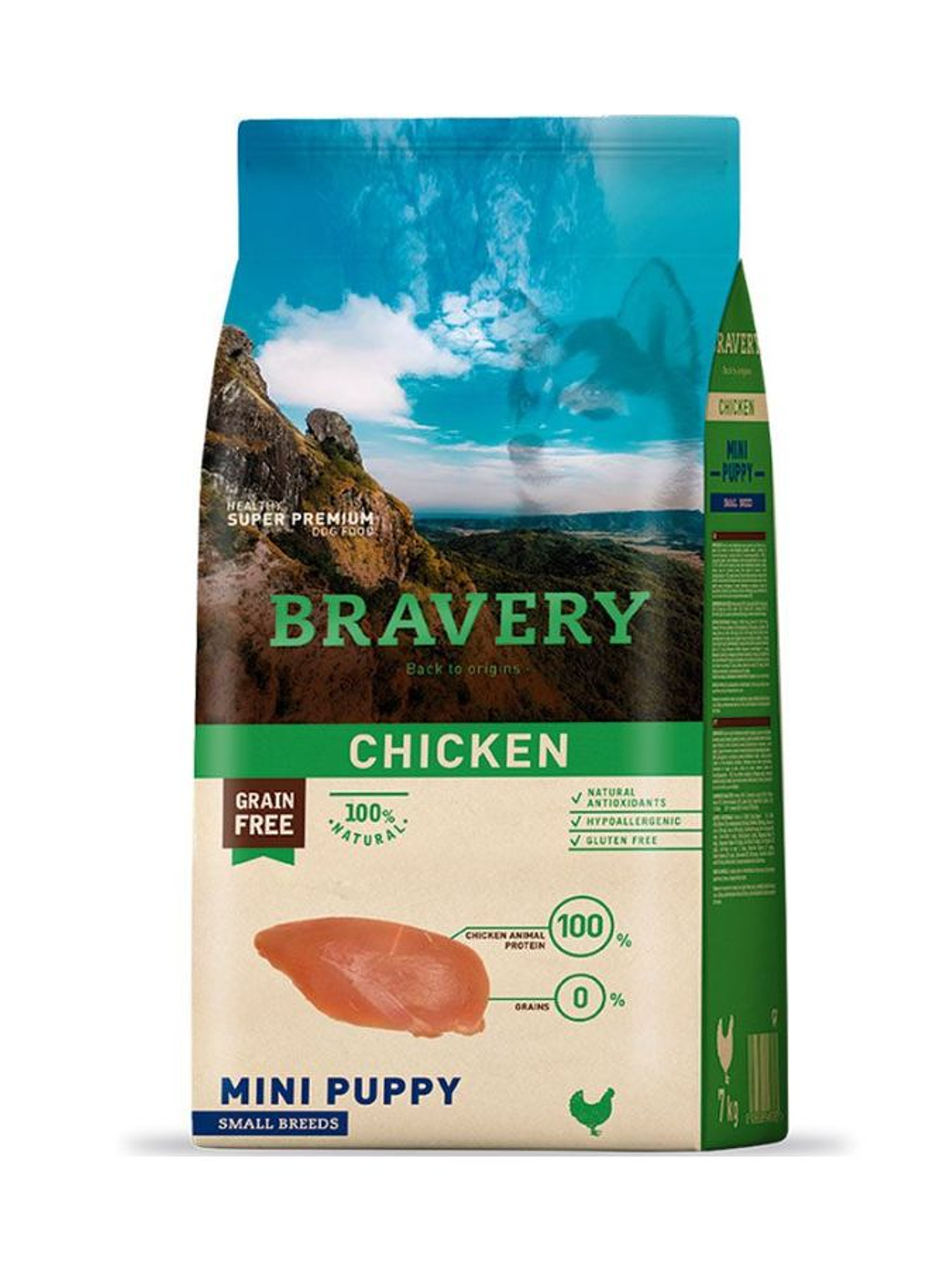 Bravery Chicken Mini Puppy Small Breeds 7 Kg 1
