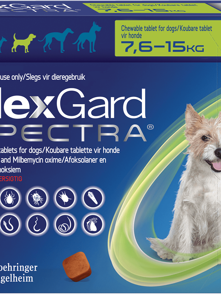 NEXGARD SPECTRA X 1TAB 7.6 - 15KG 1