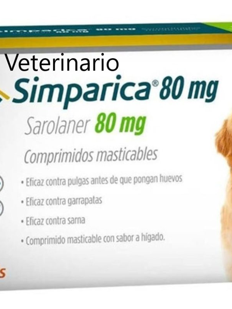 SIMPARICA 80MG X 1 TAB. 20,1 - 40 KG 1