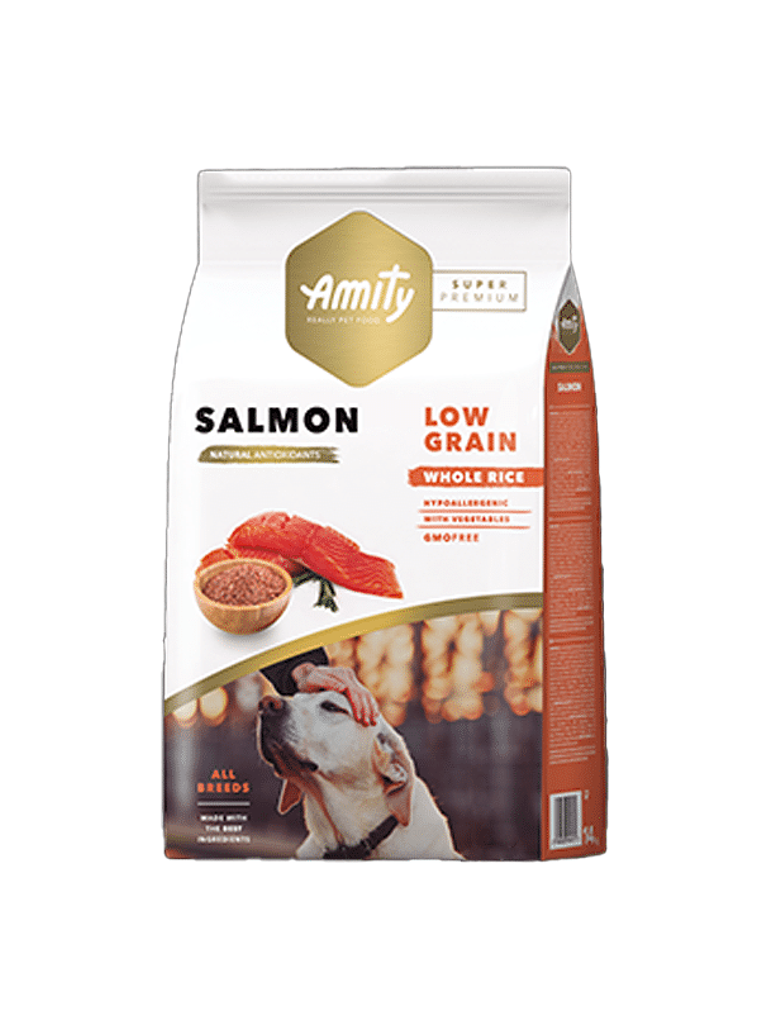 Amity Salmon Adult SP Low Grain 4kg 1