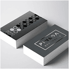 Tarjetas presentación mate filtro UV 2