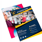 Volantes publicitarios full color una cara 100 unidades 1