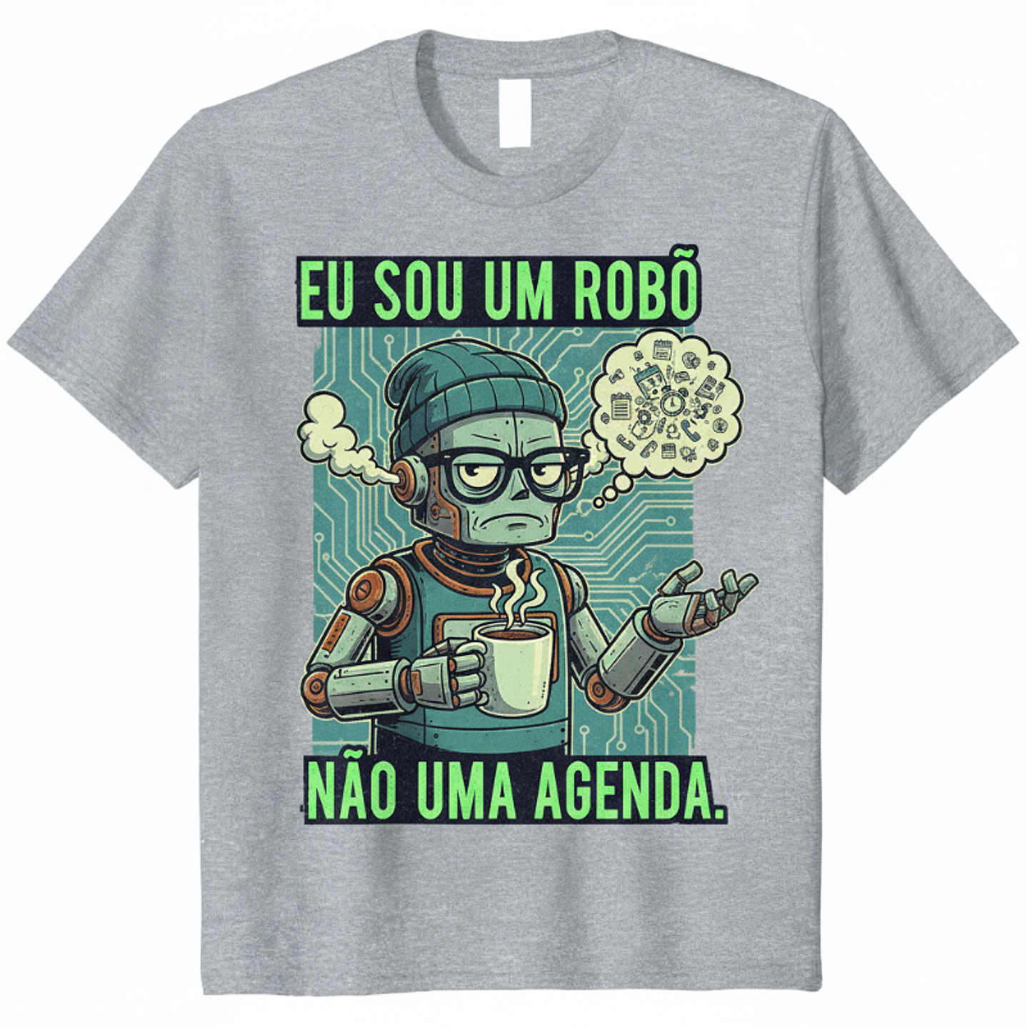 Camiseta Masculina Robot 1