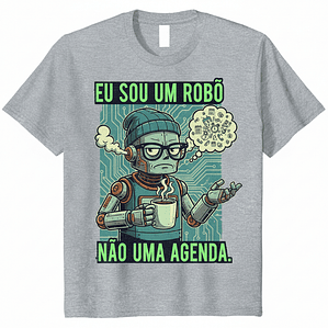 Camiseta Masculina Robot