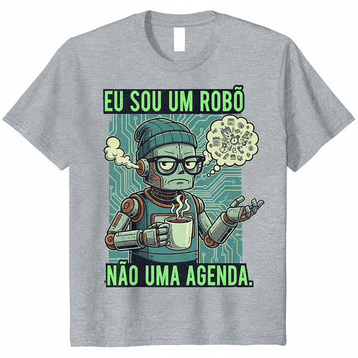 Camiseta Masculina Robot 1