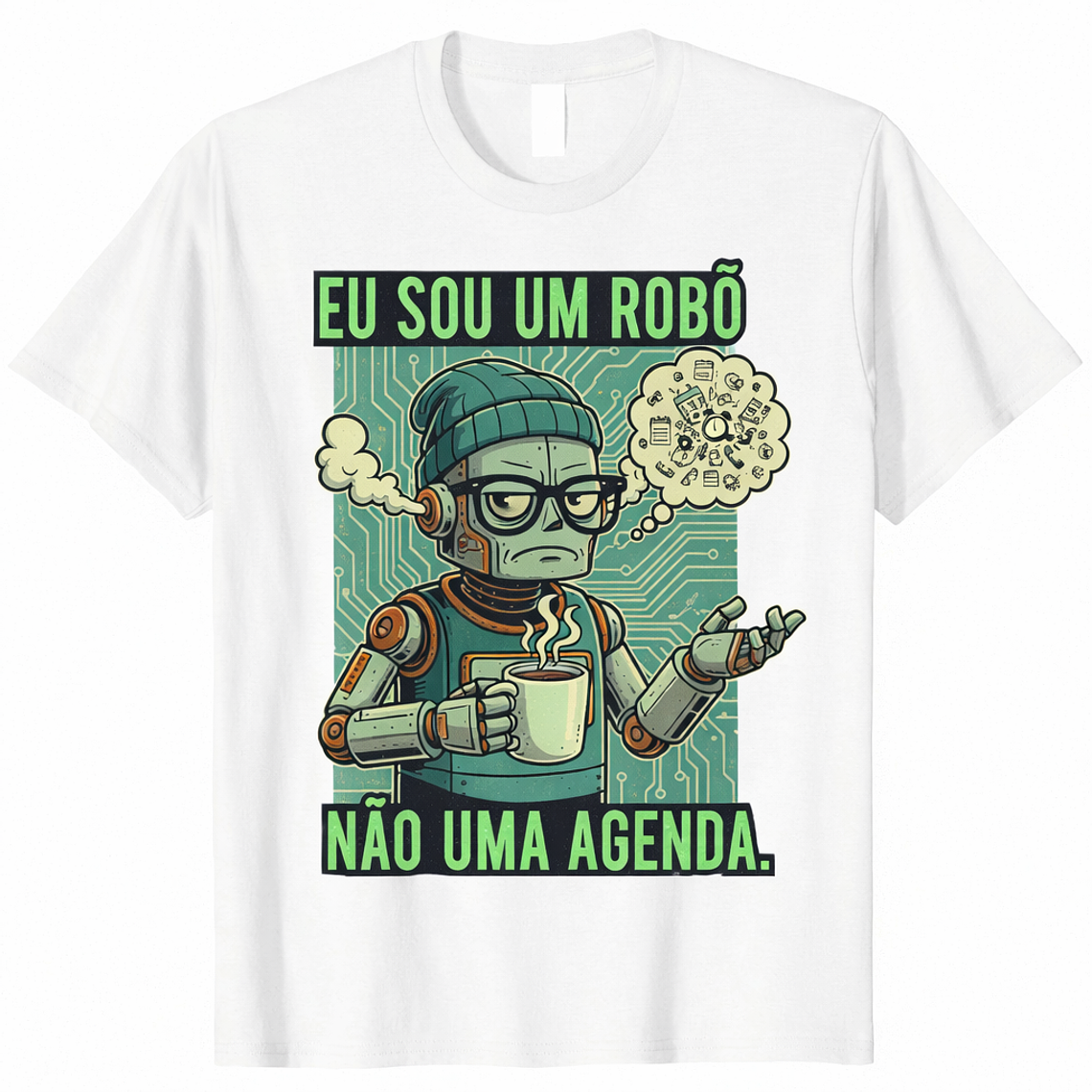Camiseta Masculina Robot 2