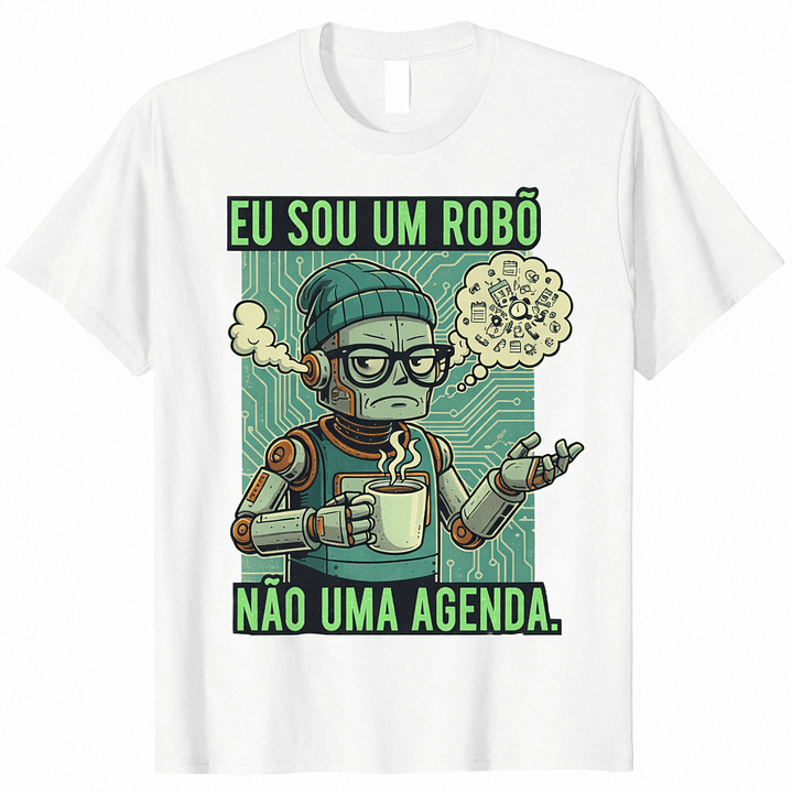 Camiseta Masculina Robot 2
