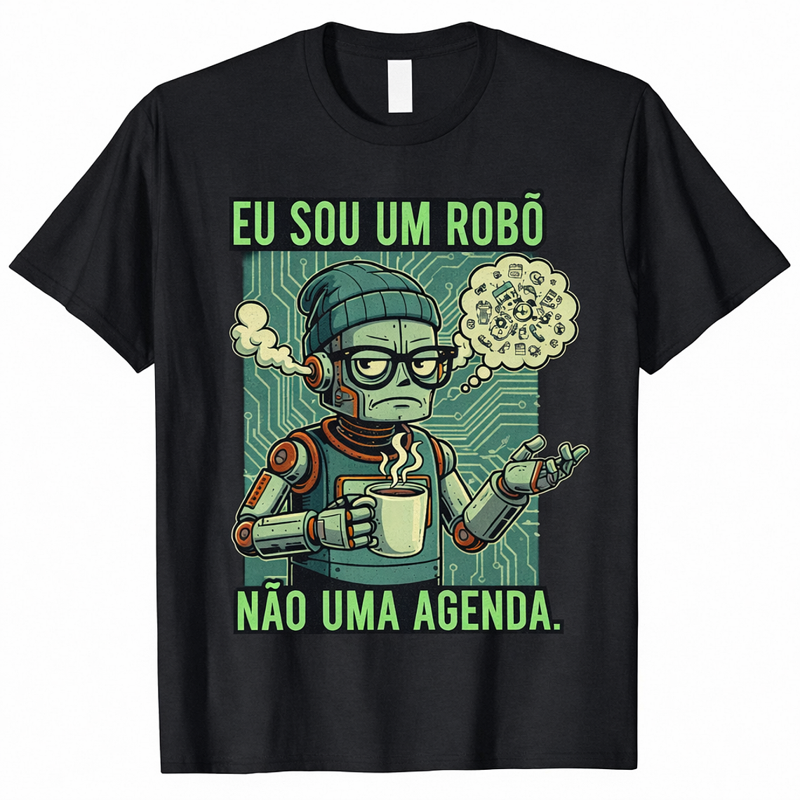 Camiseta Masculina Robot 3