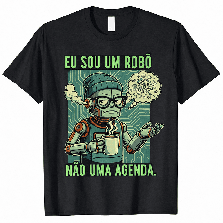 Camiseta Masculina Robot 3