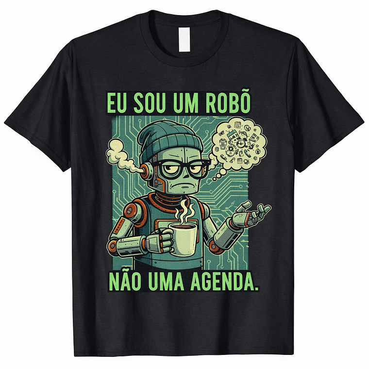 Camiseta Masculina Robot 3