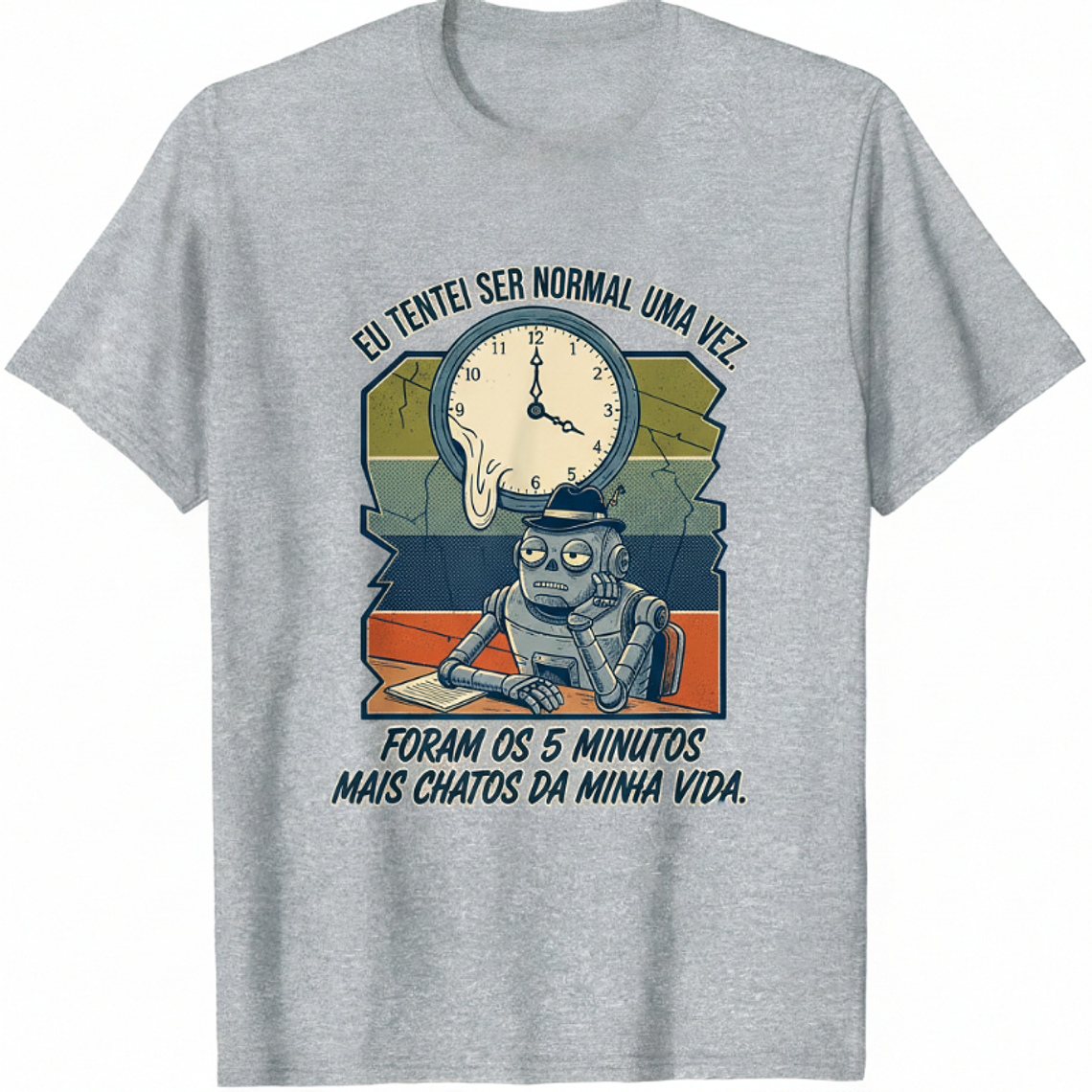 Camiseta Masculina Robot 1