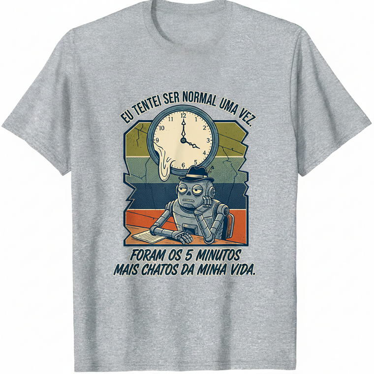 Camiseta Masculina Robot 1