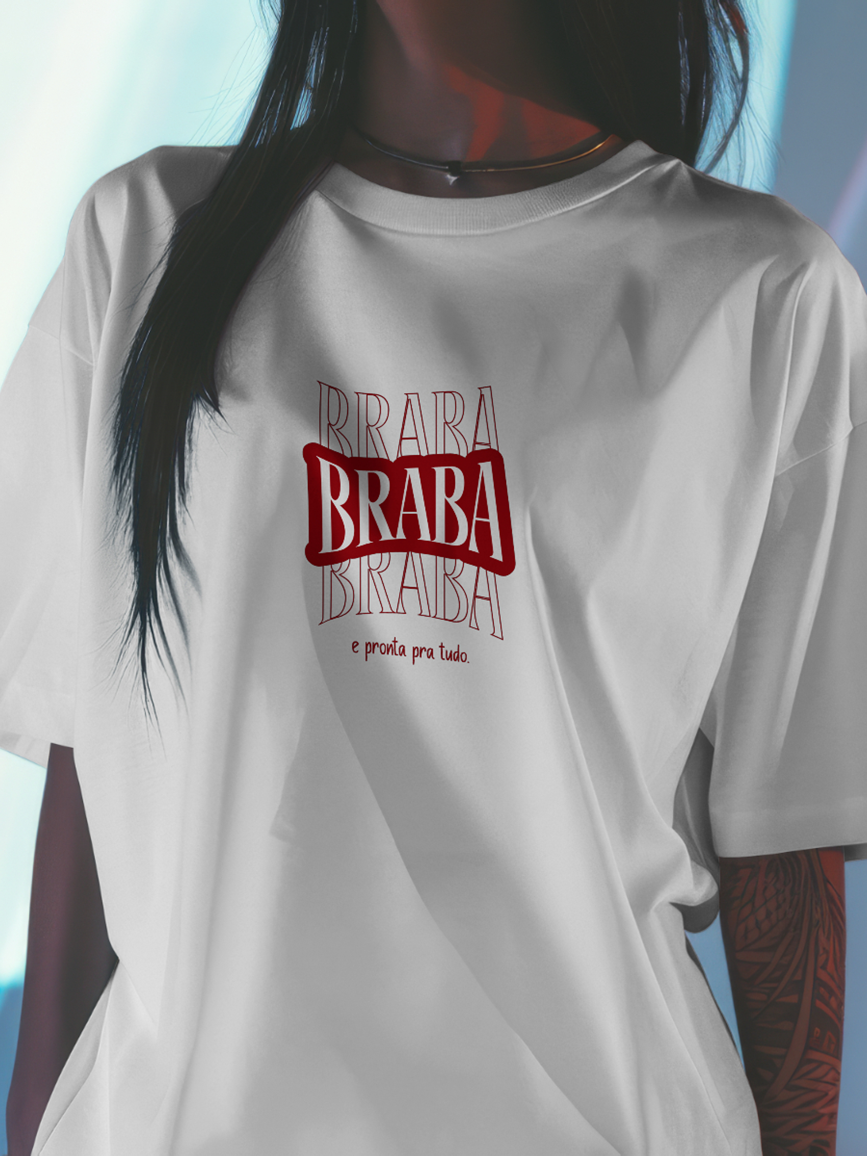 Camiseta Feminina Braba 1