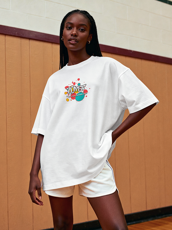 Camiseta Zoyee colorida 2