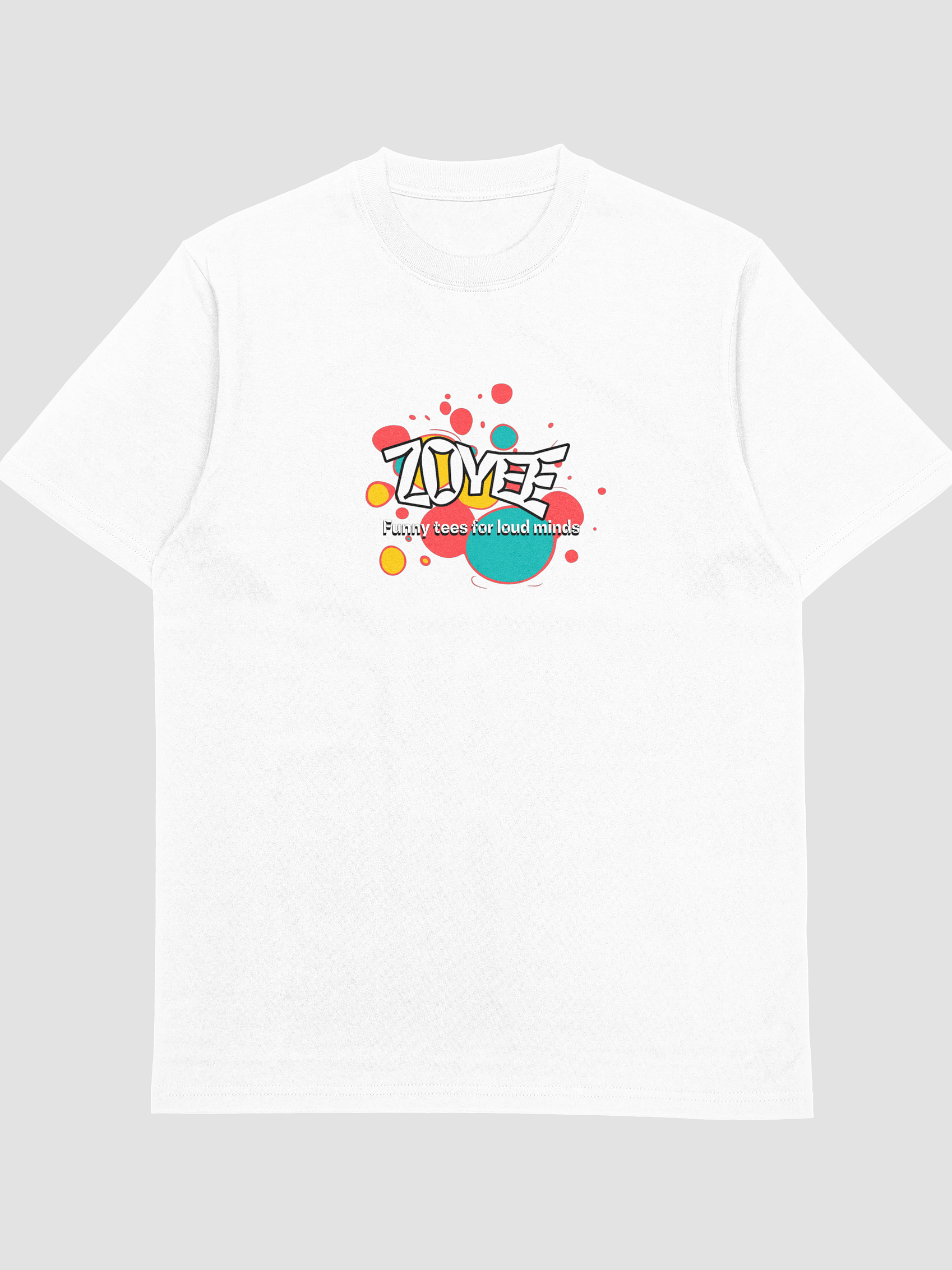 Camiseta Zoyee colorida 1