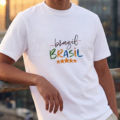 Camiseta Brasil com S
