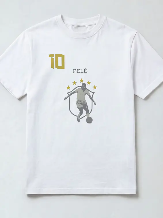 Camiseta Pelé O rei original 2