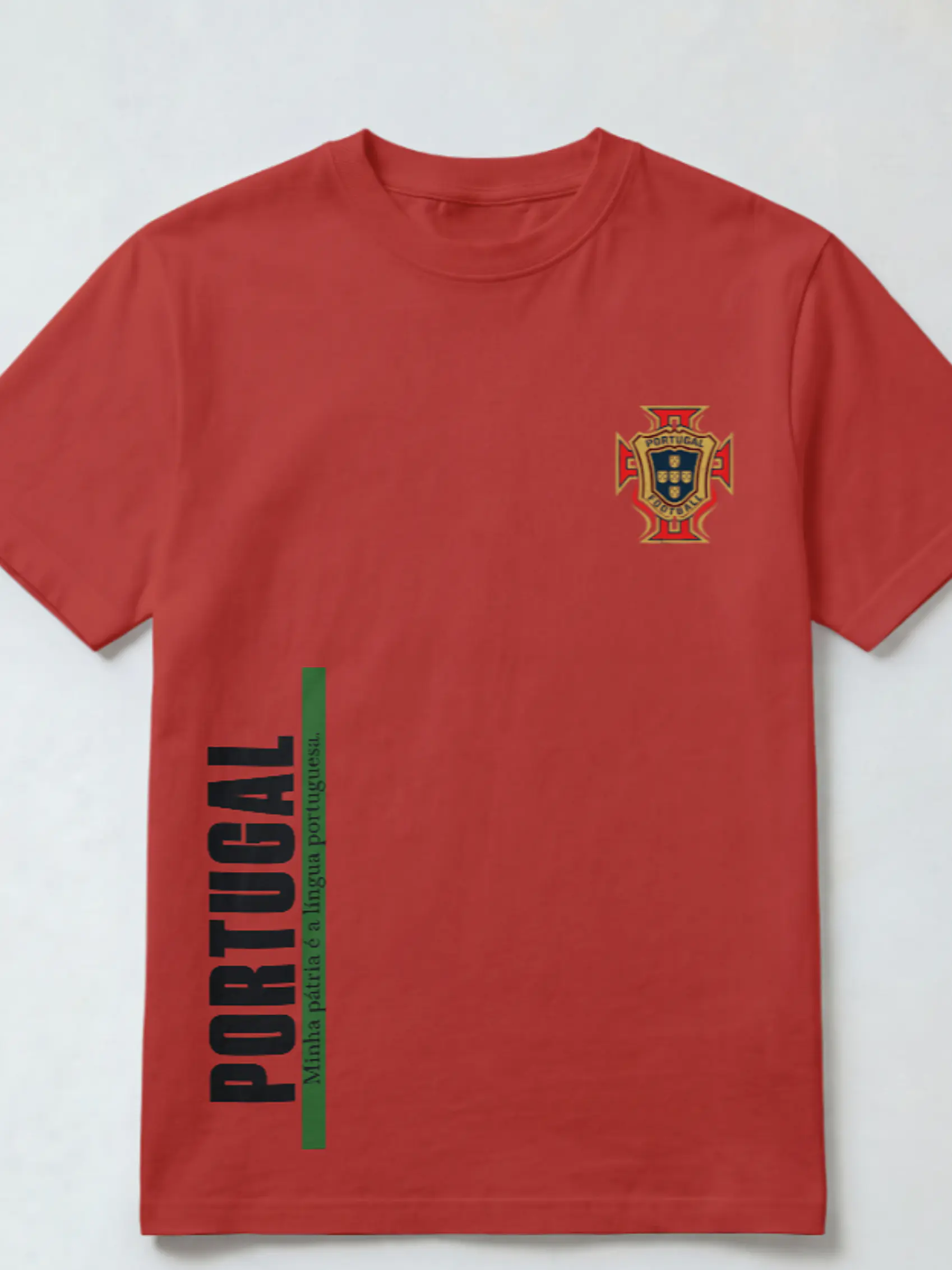 Camiseta Frase Pátria Nacional 2
