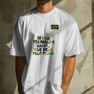 Camiseta Rumo ao Hexa