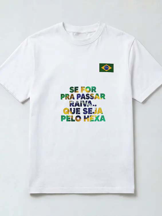Camiseta Rumo ao Hexa 2