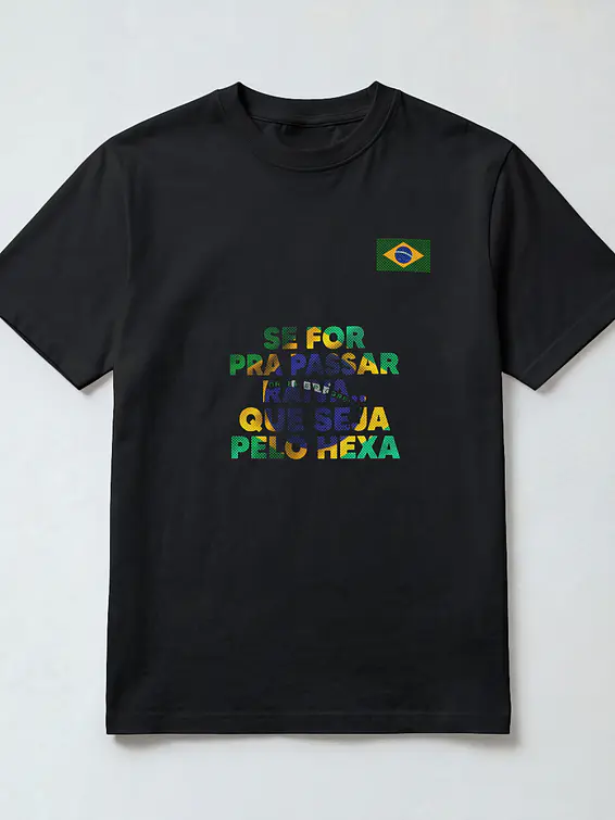 Camiseta Rumo ao Hexa 3