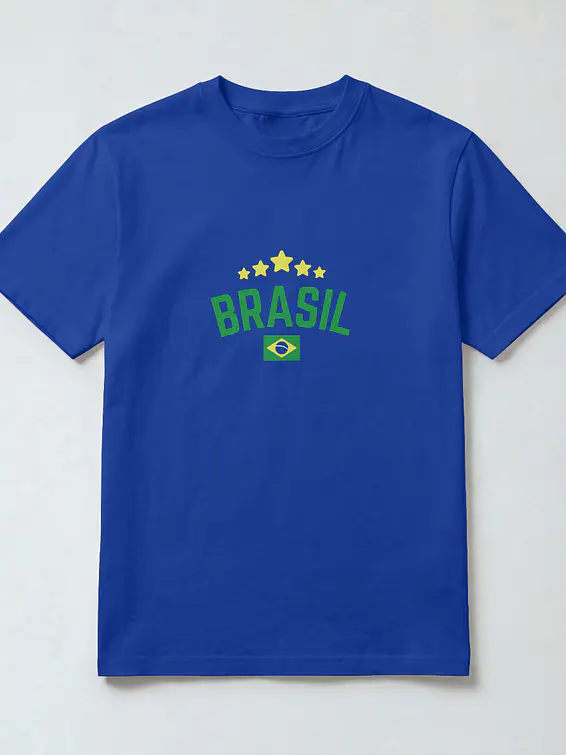 Camiseta Brasil Clássica 4