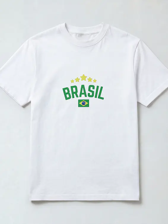 Camiseta Brasil Clássica 1