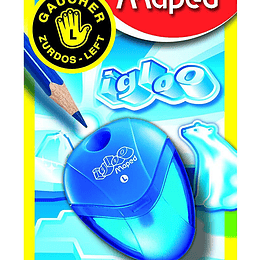 Sacapuntas Maped Igloo para Zurdos