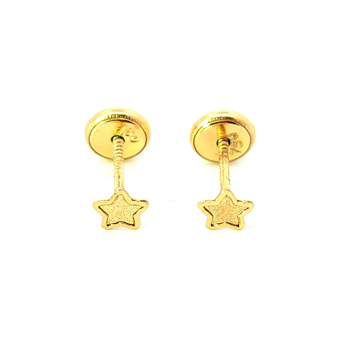 Aro de oro 18k forma de estrella 1