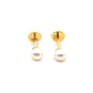 Aro de oro 18k de perla - Miniatura 1