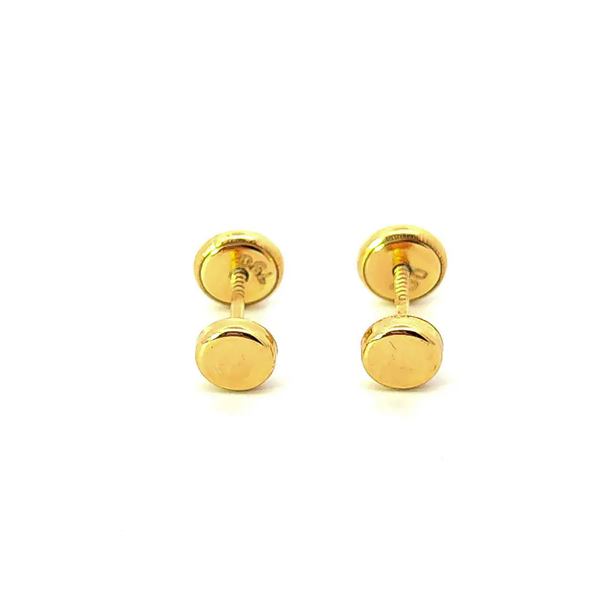 Aro de oro 18k redondo 1