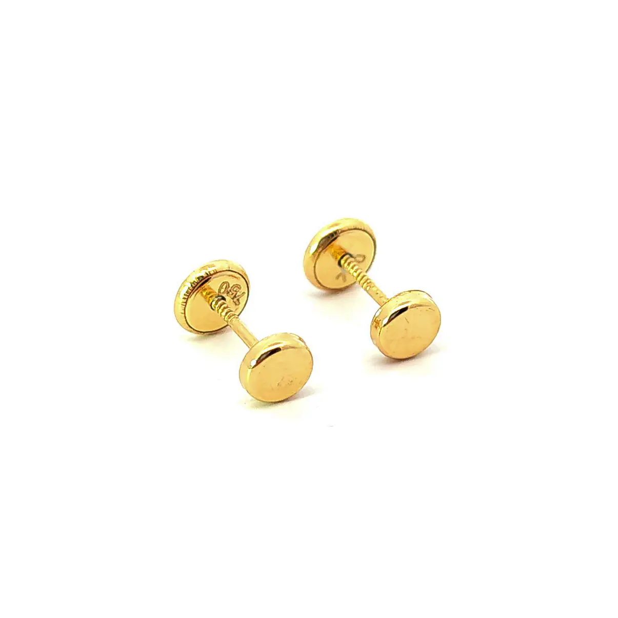 Aro de oro 18k redondo 2