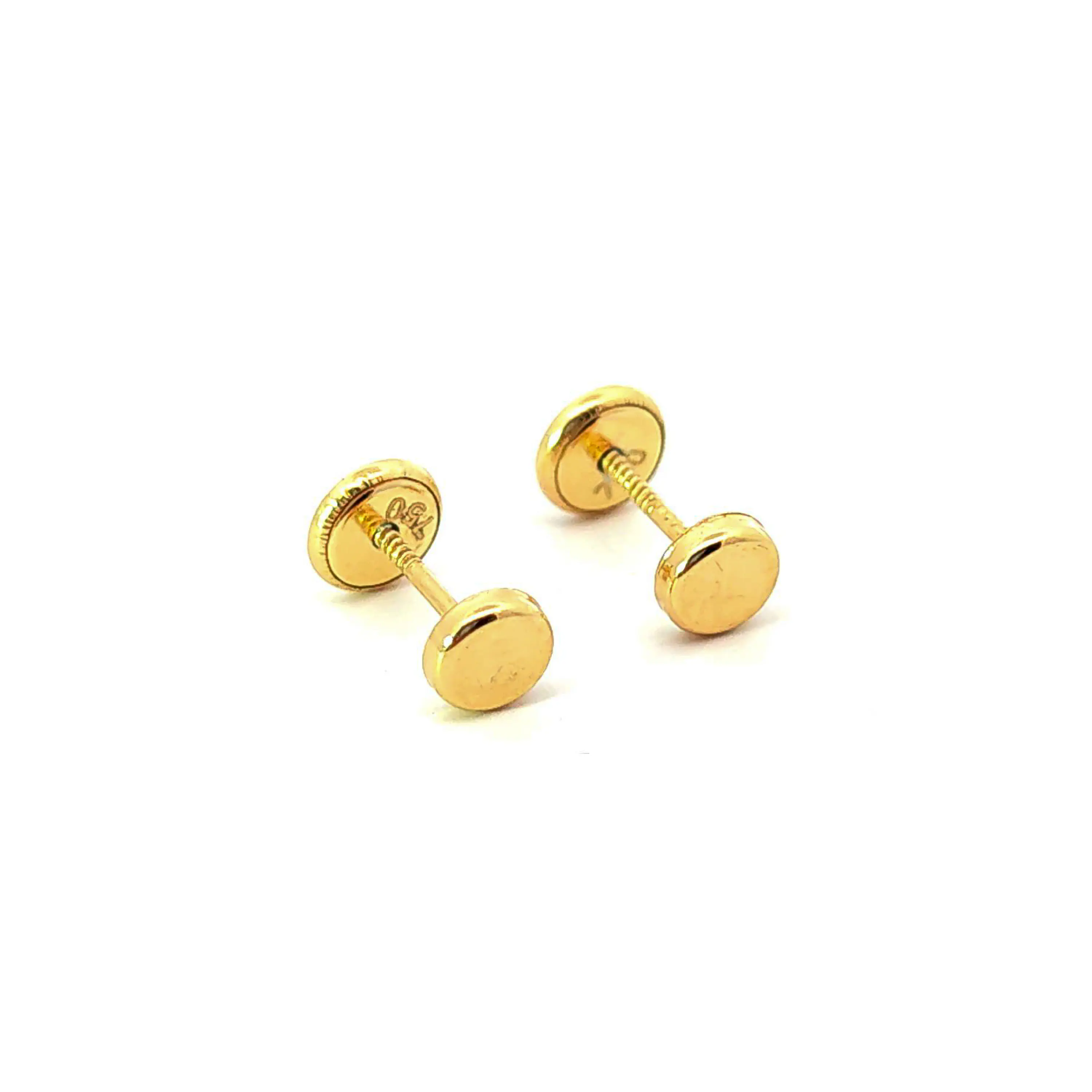 Aro de oro 18k redondo 2