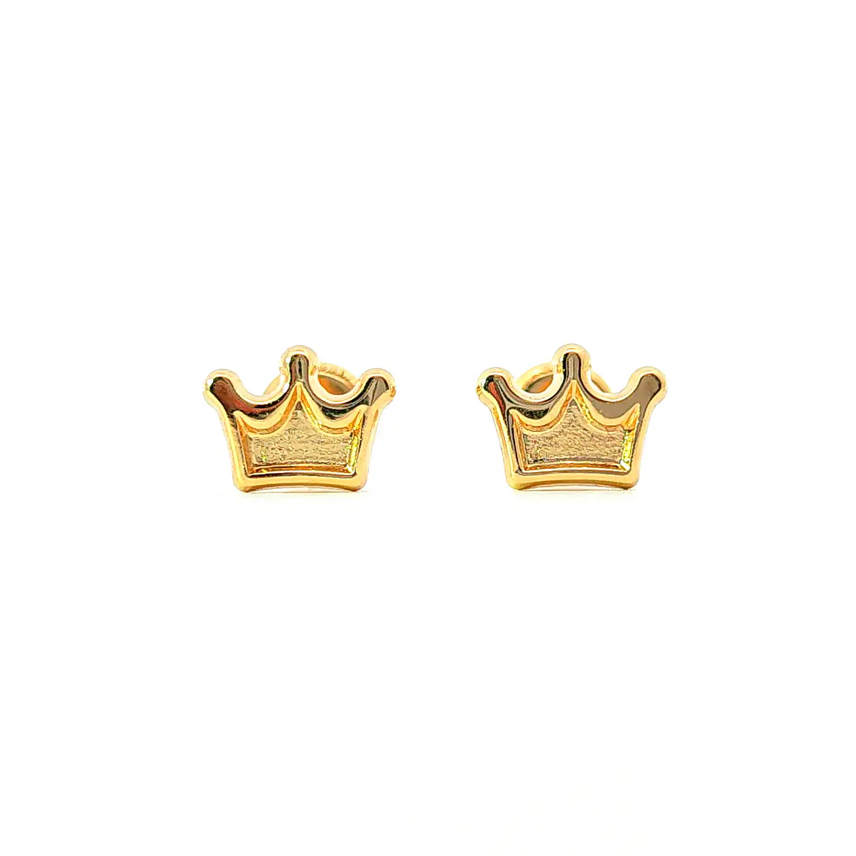 Aro de oro 18k forma de corona 3