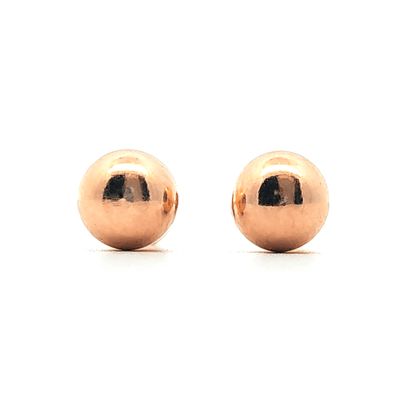 Aro de oro 10k en forma de bola de 5 mm, peso 0,25 grs