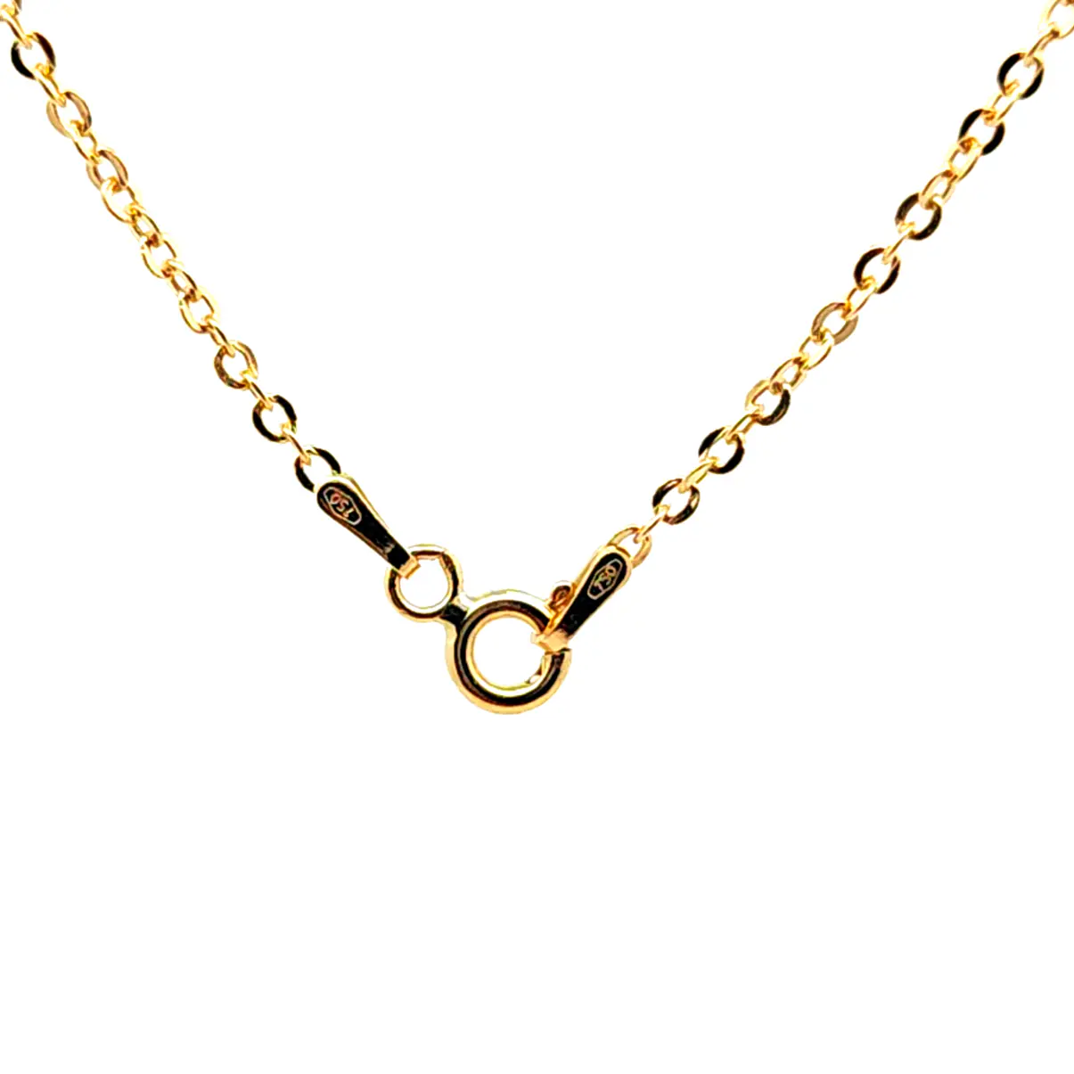 Cadena de oro 18k de eslabones simples, peso 1,54 grs medida 45 cm 3
