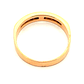 Anillo de oro 18k, modelo cintillo, peso 2,93 grs, talla 15 - Miniatura 4