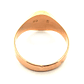 Anillo de oro 18k modelo sello liso, peso 6,12 grs, talla 32 - Miniatura 4