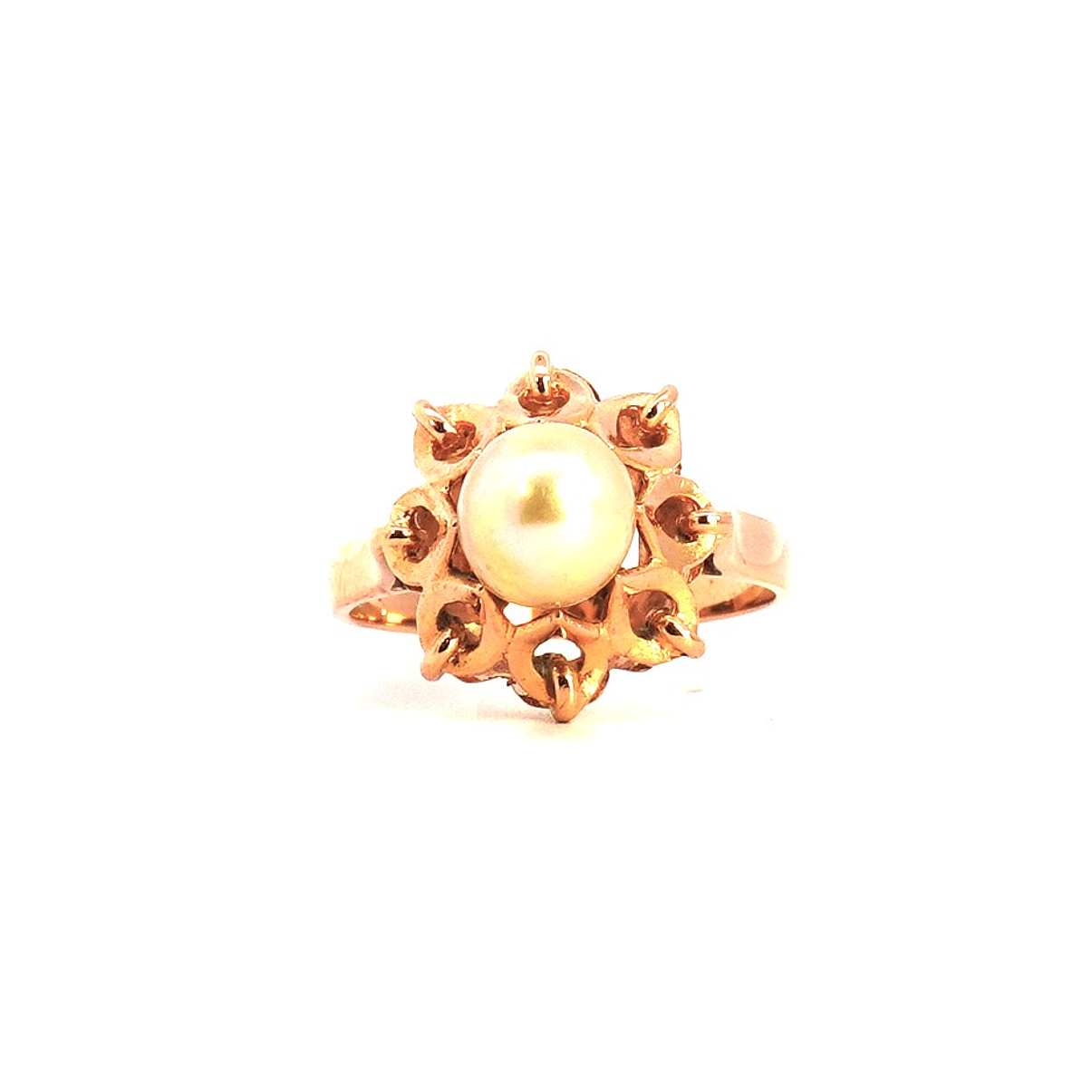 Anillo Oro 18K Peso:3.92 Gr. / Talla : 14.00 1