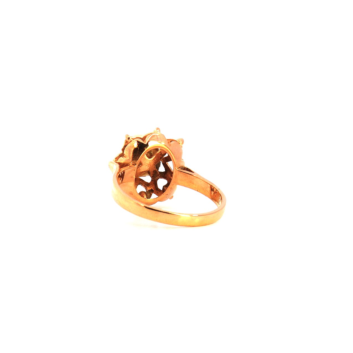 Anillo Oro 18K Peso:3.92 Gr. / Talla : 14.00 3