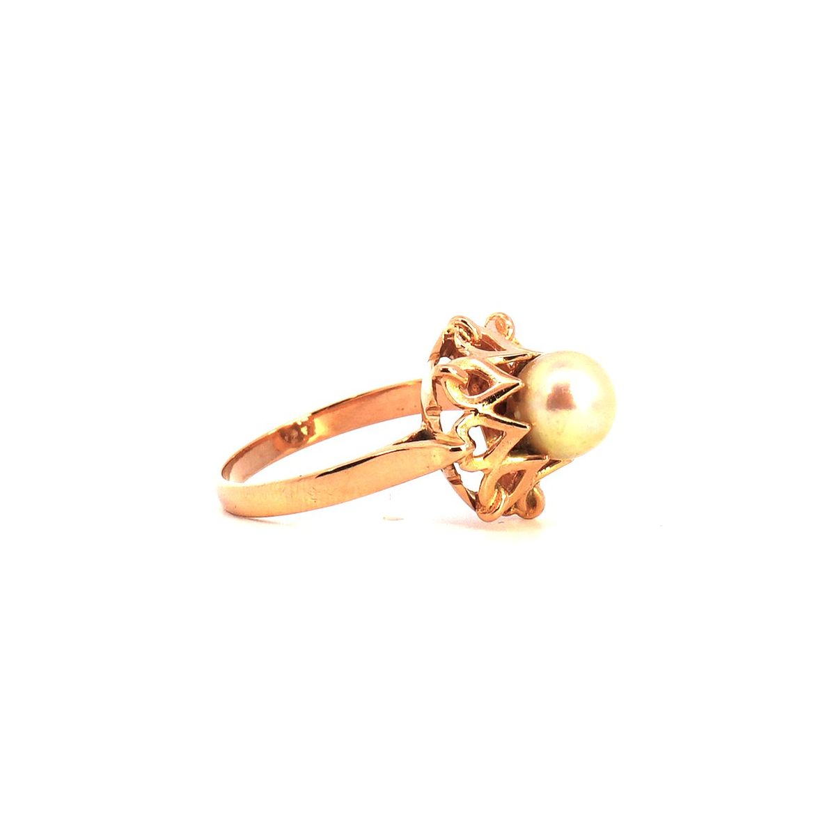 Anillo Oro 18K Peso:3.92 Gr. / Talla : 14.00 4