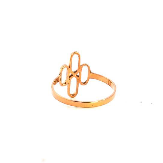 Anillo Oro 18K Peso:1.55 Gr. / Talla : 18.00 3