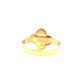 Anillo Oro 18K Peso:2.34 Gr. / Talla : 18.00	 - Miniatura 3