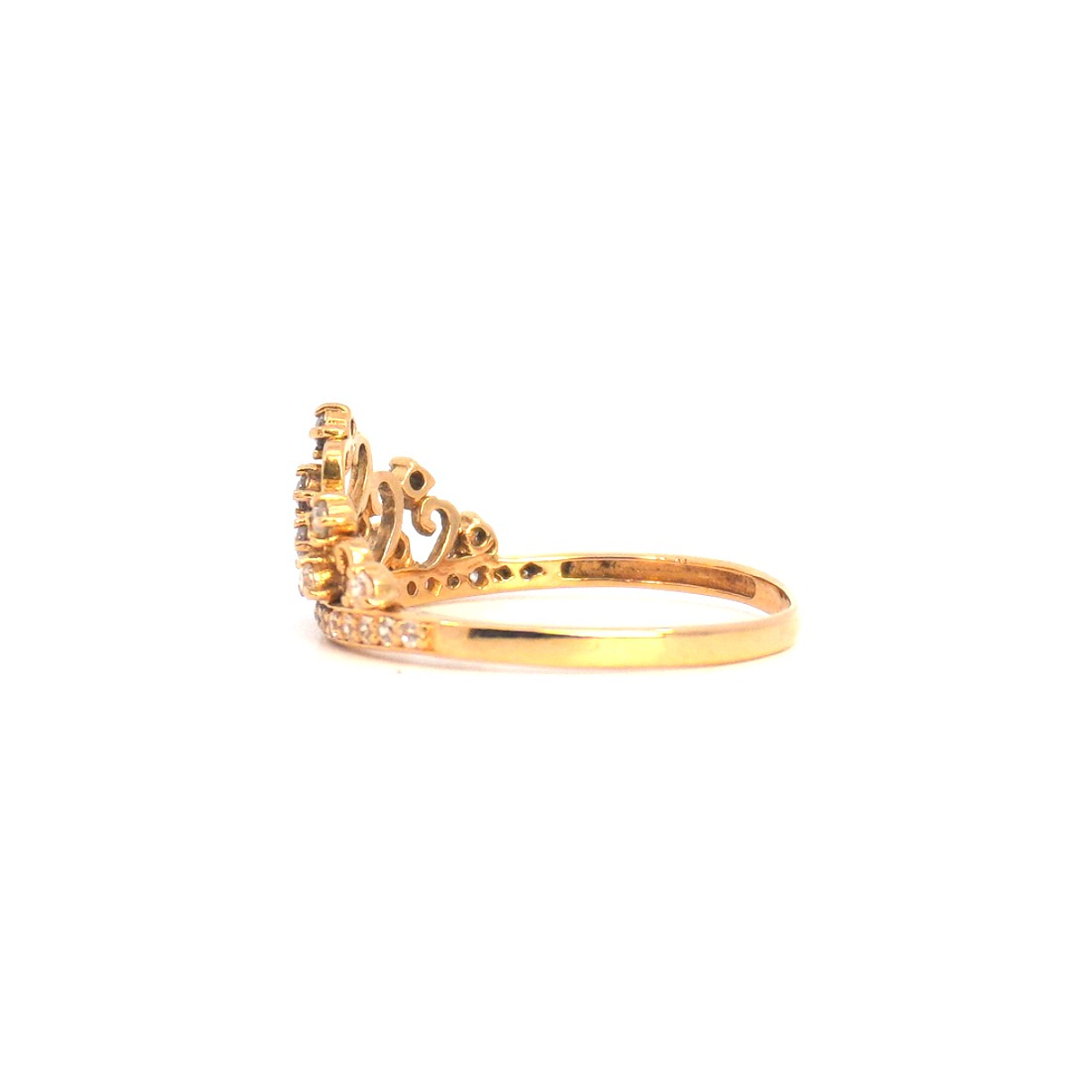 Anillo Oro 18K Peso:2.68 Gr. / Talla : 22.00 2