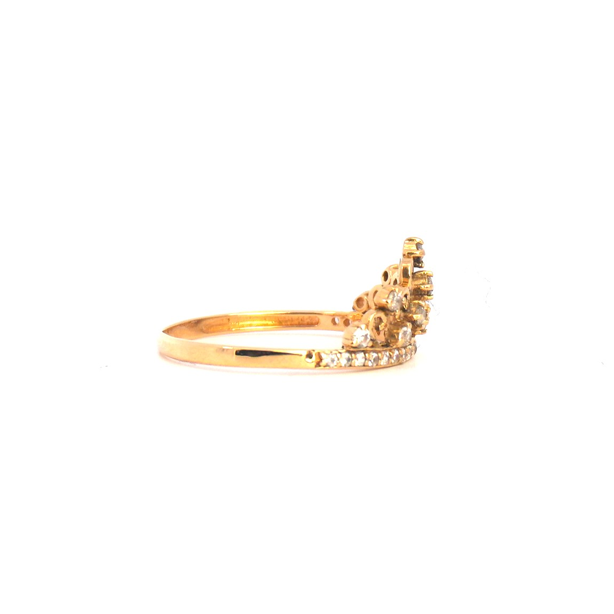 Anillo Oro 18K Peso:2.68 Gr. / Talla : 22.00 4