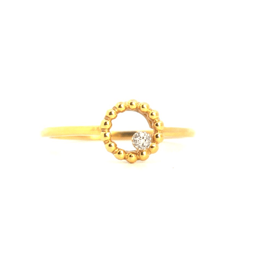Anillo Oro amarillo 18K 1,54 Gr 1