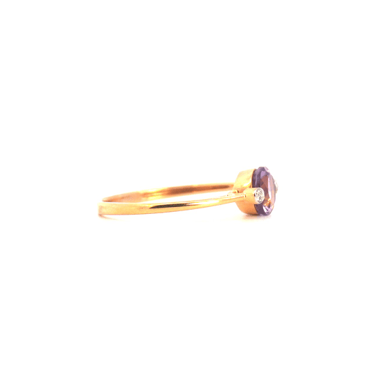 Anillo Oro 18K Peso:1.56Gr. / Talla : 15.00 2