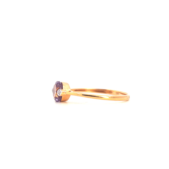 Anillo Oro 18K Peso:1.56Gr. / Talla : 15.00 3