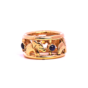 Anillo Oro 18K Peso:7.51 Gr. / Talla : 15.00